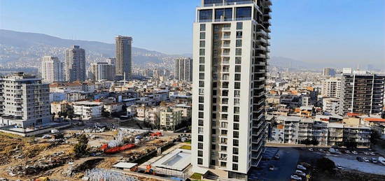 BORNOVA İKON LİVE KİRALIK 2+1 HAVUZ CEPHELİ DAİRE