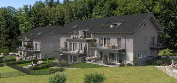 Terrassenwohnung mit 3 Zimmern und Blick auf den Attersee