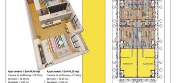 IMI Residence - Comision 0 - Apartament cu 2 camere, 55 mp - TVA 9%