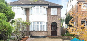 Semi-detached house for sale in Lincoln Avenue, London N14