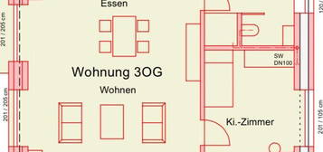 Neubau 2-Zimmer Wohnung KFW 50