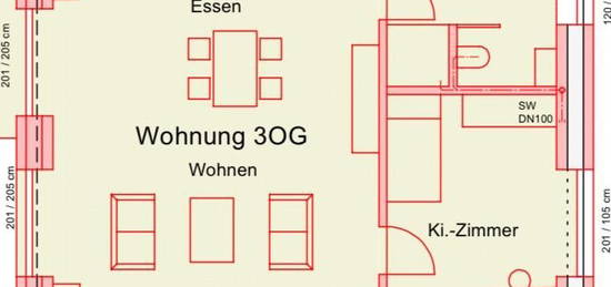 Neubau 2-Zimmer Wohnung KFW 50