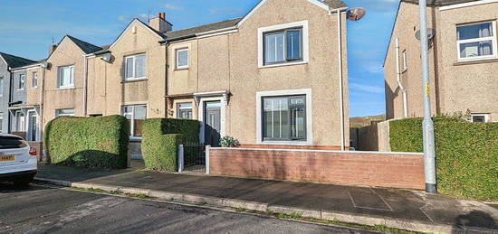 End terrace house for sale in Victory Crescent, Maryport CA15