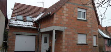 BOUXWILLER mais. 119,5m² 5p. Garage, terasse, jardin