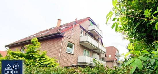 Hier legen Sie gut an! - Dachgeschoss mit Balkon im Zentrum von Borghorst