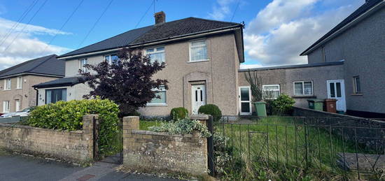 Semi-detached house for sale in Heol-Y-Felin, Bryncenydd, Caerphilly CF83