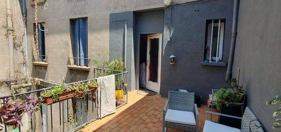 Appartement 52m2 + terrasse 13m2 place Chavanelle