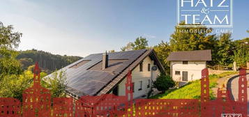 Hochwertiges, besonderes Anwesen mit eigenem Chalet und tollem Blick ins Grüne!