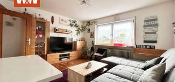 Wohlfühlwohnung als Kapitalanlage. 3 Zimmer auf 62 m². Neuwertiges Bad, sonnige Terrasse, Garage.