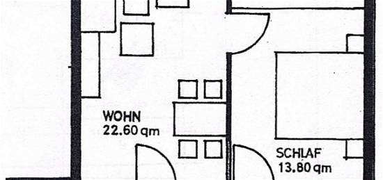 PROVISIONSFREI - BEZUGSFREI: Optimal gelegene 2-Zimmer-Wohnung mit Balkon und Tageslichtbad