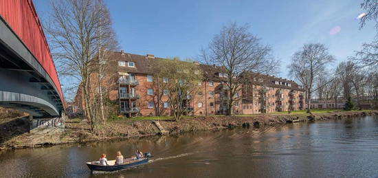 Zu vermieten: Helle 2-Zimmer Wohnung mit Blick auf die Bille