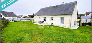 PLAIN-PIED, 3chambres, garage, combles aménageables, terrain 750m²