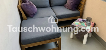 Tauschwohnung: Altbauwohnung mit Balkon, Gartenmitbenutzung und Fensterbad