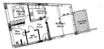 2 ZKB mit PKW-Stellplatz im Zentrum von Visbek zu vermieten