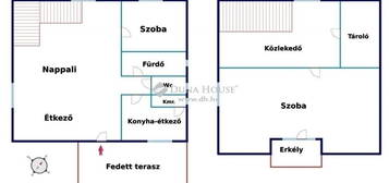 Kecskemét eladó családi ház 3 szobás: 55 millió Ft