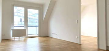 Moderne 2-Zimmer-Wohnung mit Balkon in Stammersdorfer Heurigengegend