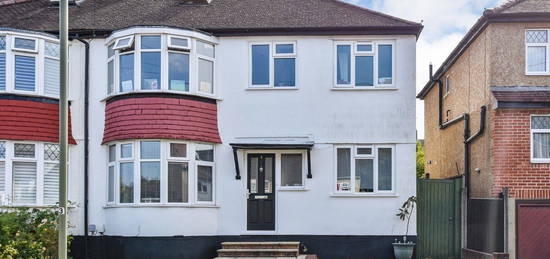 Semi-detached house for sale in Warren Mead, Banstead, Surrey. SM7