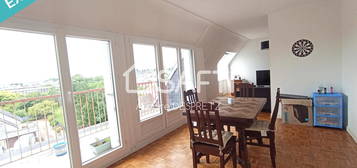 Très lumineux - Appartement 60m2 - Saint-Pol-de-Léon centre - Vue Cathédrale