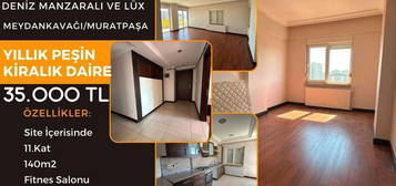 3+1 1140 m2 DENIZ MANZARALI VE LX MEYDANKAVAI/MURATPAA