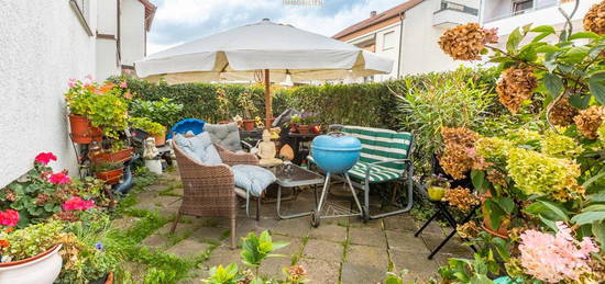 3 Zi.-Whg. mit Garten, Terrasse und Garage, Investitionschance mit Wertsteigerungspotenzial!