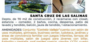 Departamento en Venta en Santa Cruz de las Salinas