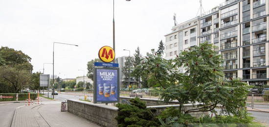 2 pokoje po remoncie-balkon-metro Wierzbno