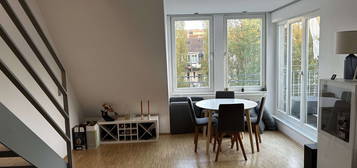 Schöne Maisonette 3-Zimmer-Wohnung in Oberkassel nahe Rheinwiesen