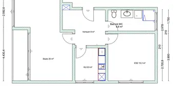 Schöne 2,5 Zimmer Wohnung in Nofels,