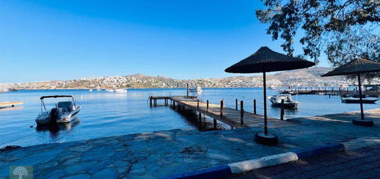 Bodrum Gndoan Deniz Manzaral Plaj Kullanml Satlk Villa