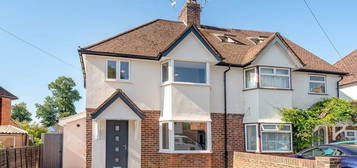 Semi-detached house to rent in Hillview Crescent, Guildford GU2