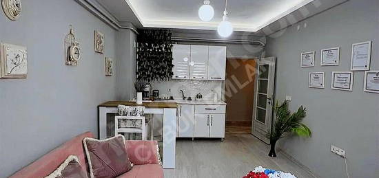 ÇABUK EMLAKTAN SATILIK YENİ 1+1DAİRE