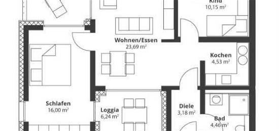  hochwertige 3 Zimmer Wohnung mit Fahrstuhl im Barthold-Cloer-Weg in Arnsberg-Neheim zu vermieten (B 14)