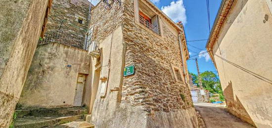 Coquette maison en pierres avec terrasse et caves