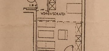 1 Raum Wohnung mit Dachterrasse in Leipzig-Lindenthal