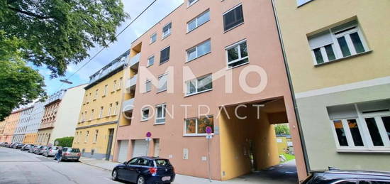 Zentrale SINGLE-WOHNUNG mit Terrasse in Innenhoflage - nahe Stadthalle - Obere Bahnstraße 53 - Top 01