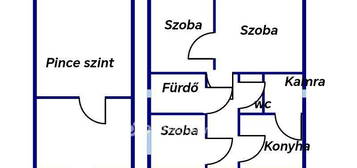 Székesfehérvár eladó családi ház 8+1 fél szobás: 135 millió Ft