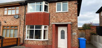 Semi-detached house to rent in Neville Avenue, Warrington WA2