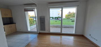 Loue Vogelsheim F3 68m²+terrasse13m²