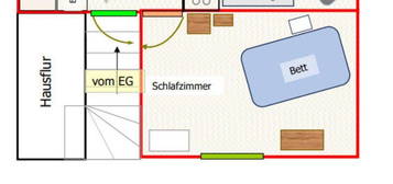 Helle möblierte kleine 2-Zimmer-Wohnung in OHZ