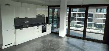 Exklusive, neuwertige 3-Raum-Wohnung mit luxuriöser Innenausstattung mit Balkon und EBK in Karlsruhe