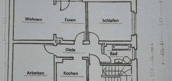 Freundliche 4-Zimmer-Wohnung mit Balkon in Steinfurt