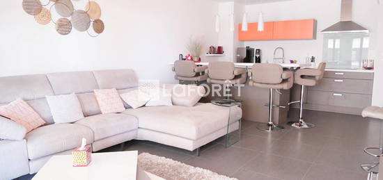 Appartement  64 m² Le Barcares  vue mer