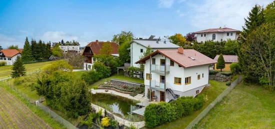 ++SCHÖCKL-OASE++Einfamilienhaus mit privatem Schwimmteich und Bergblick, nahe Sankt Radegund