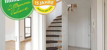 Sonnenverwöhnte Maisonette-Wohnung mit Balkon und Garage - Vermietet!