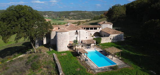 Château du 14ème siècle, un trésor historique sur 6 hectares de parc verdoyant