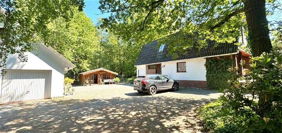 Wohnen im Grünen - gemütliches Einfamilienhaus mit Nebengebäuden in Ganderkesee-Hengsterholz