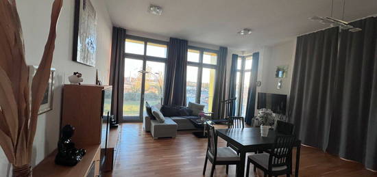 VOLLMÖBLIERT 78m² Wohnung + TG.Parkplatz + Keller Nachmieter!!!