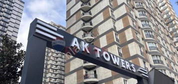 AK TOWERS BALKONLU HASTANE KARISI 1+1 KELEPR SATILIK DARE !!