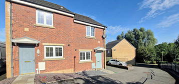 Semi-detached house to rent in Rhodfa Cnocell Y Coed, Broadlands, Bridgend County. CF31