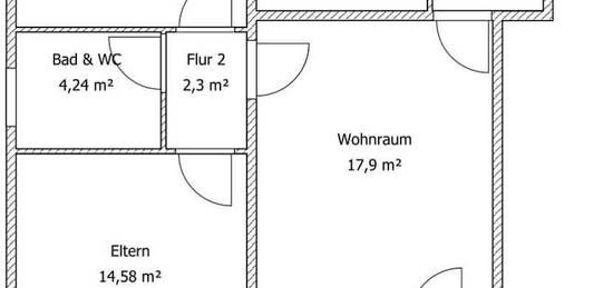 3-Zimmer-Wohnung mit Balkon - Erstbezug nach Renovierung